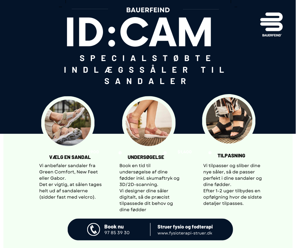 ID:CAM Såler til sandaler