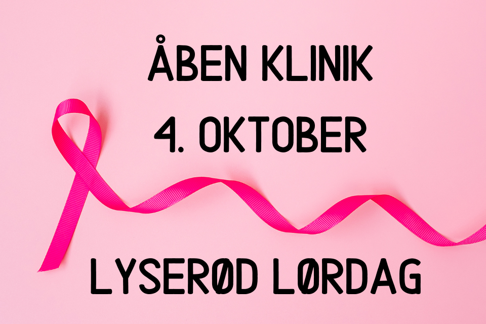 Lyserød lørdag 5. okt.