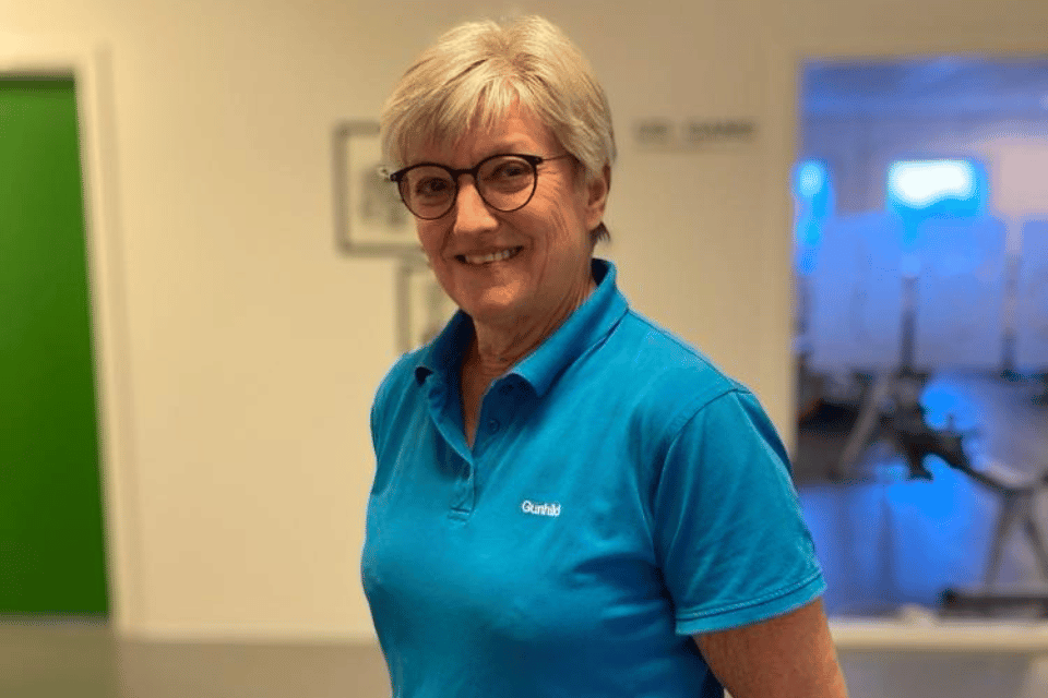 Gunhild på klinikken